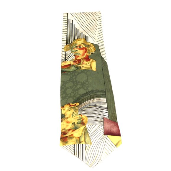 Vintage Picasso Sailor Necktie Cravat Unique Giftware Unisex - Picture 4 of 6